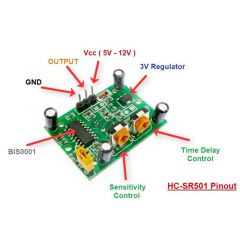 Arduino   Sensor De PresenтХд╨Ю╤В╨е╨лтХи╨зa Pir Hc Sr501  (2